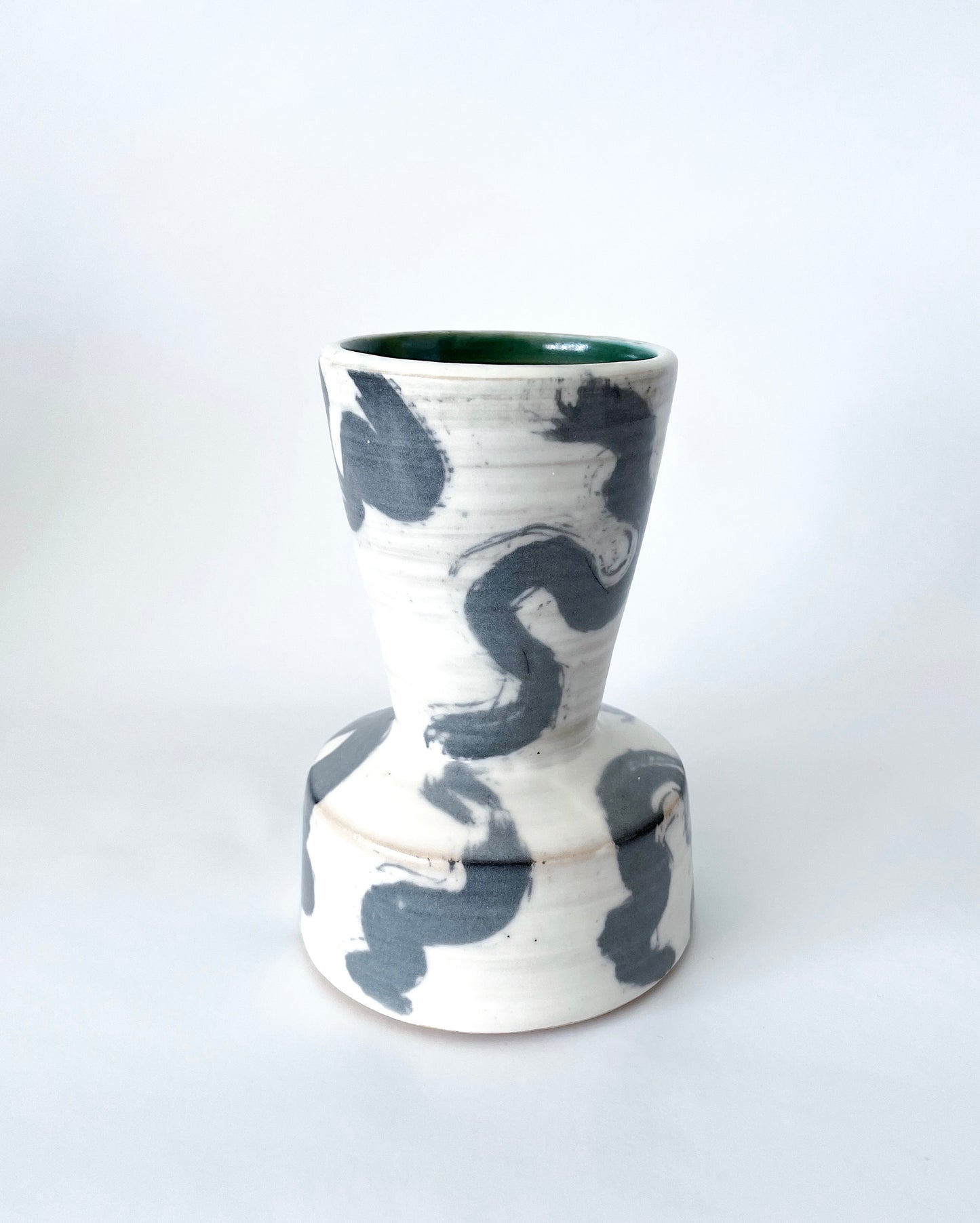 *New* Contrast Squiggle Vase #2