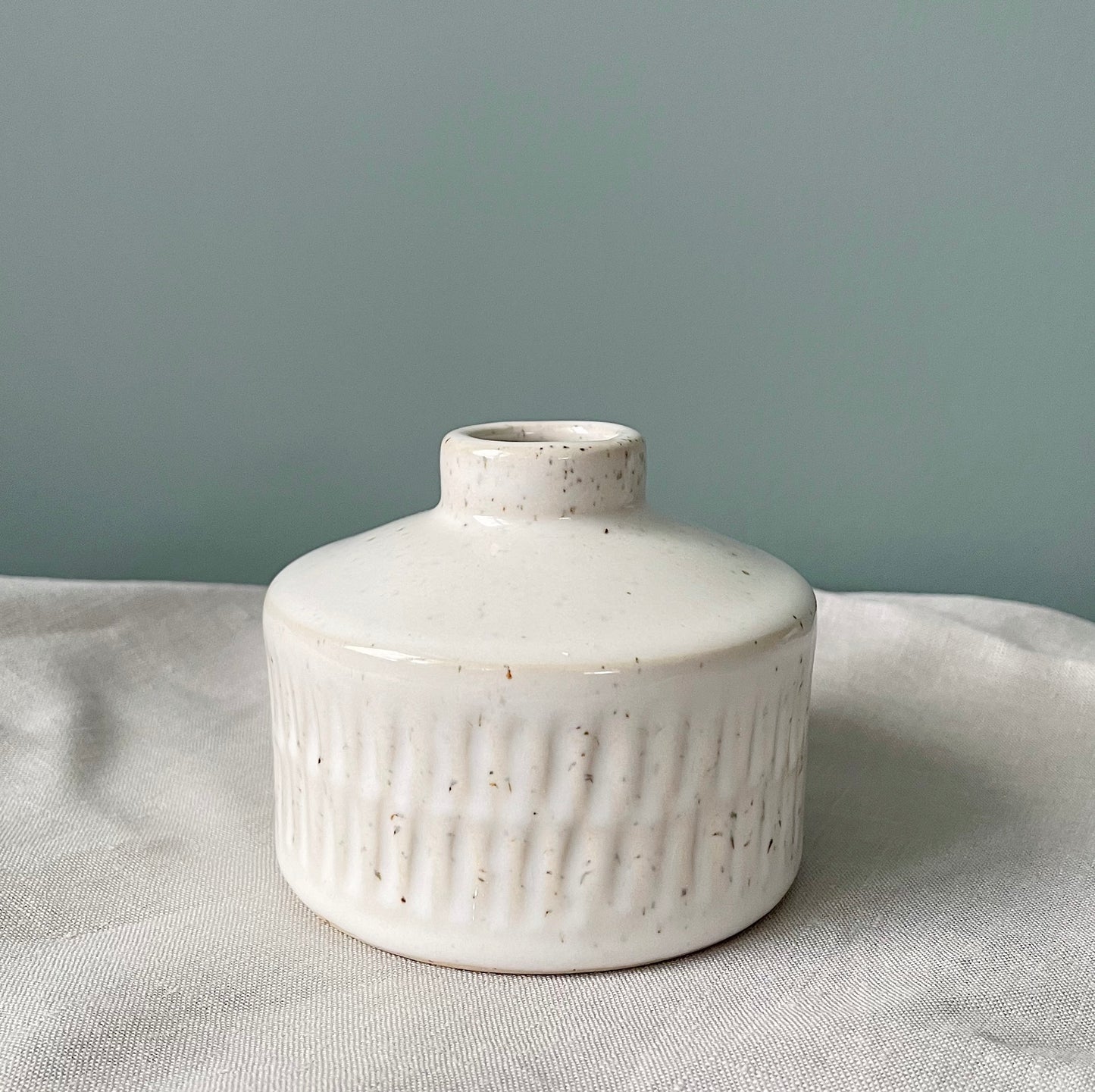 Double Row Bud Vase