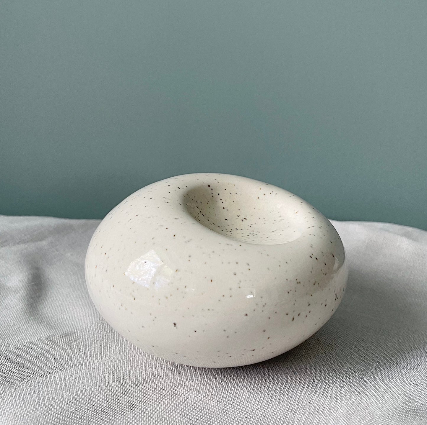 Cloud Bowl - White Speckle