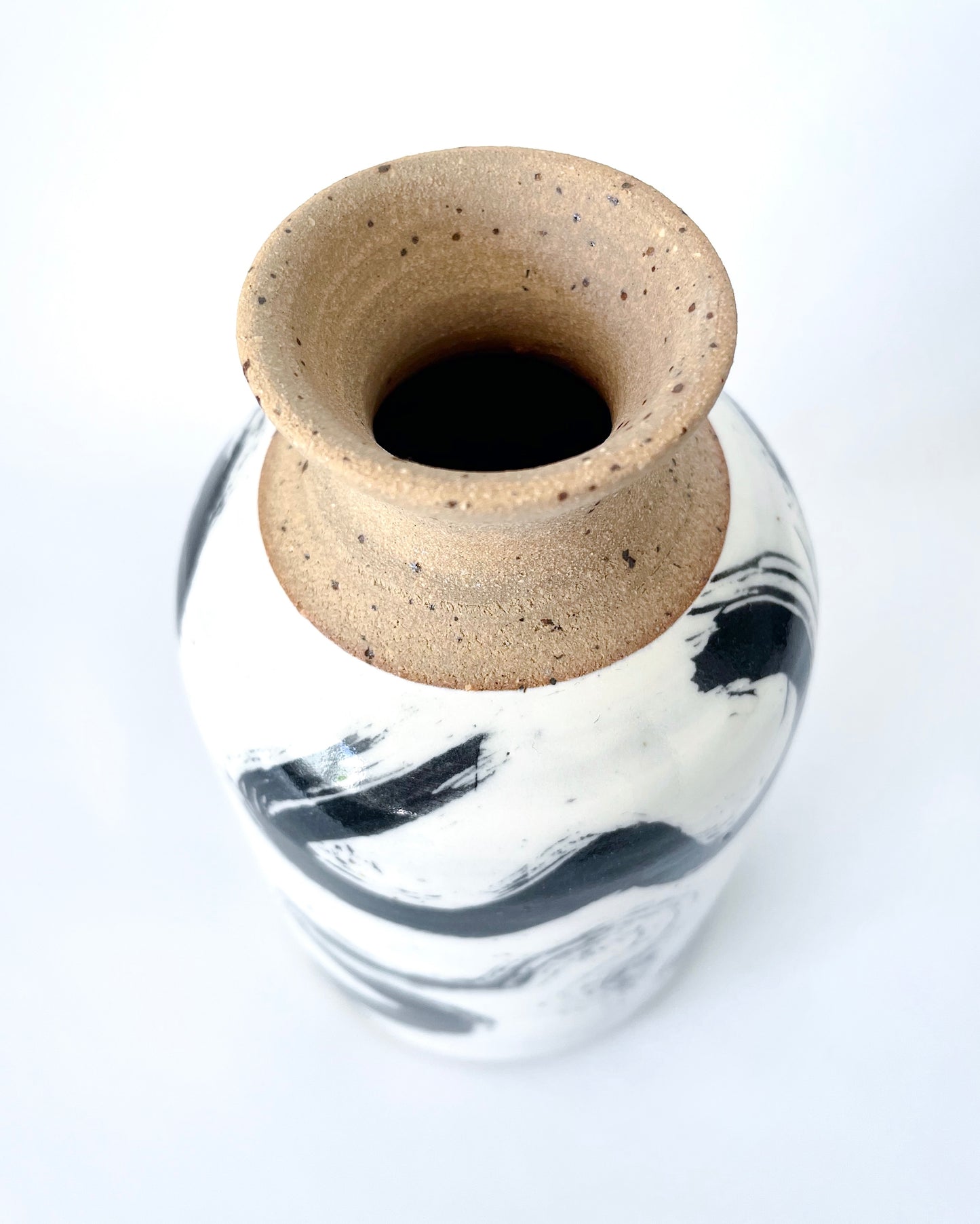 *New* Contrast Squiggle Vase #1
