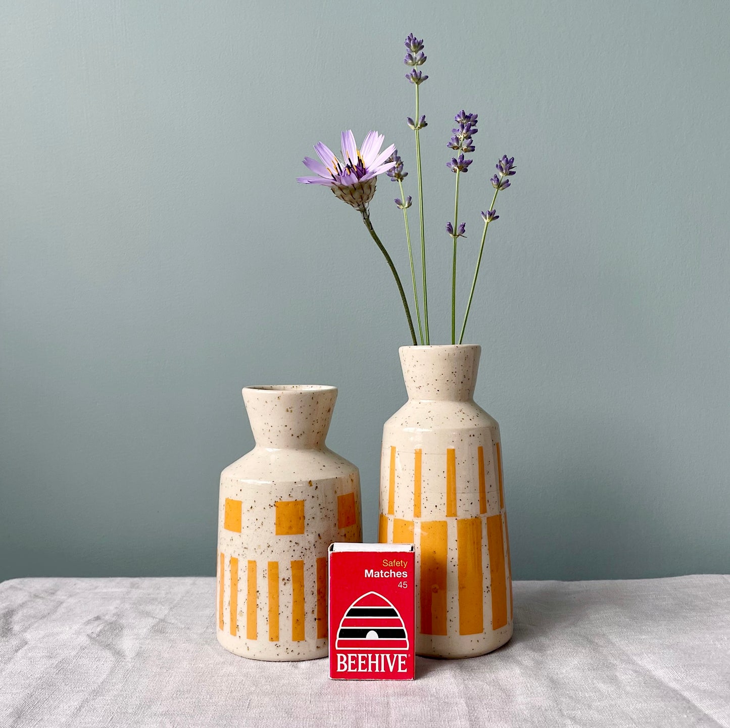 Angular Vase - Tangerine #2