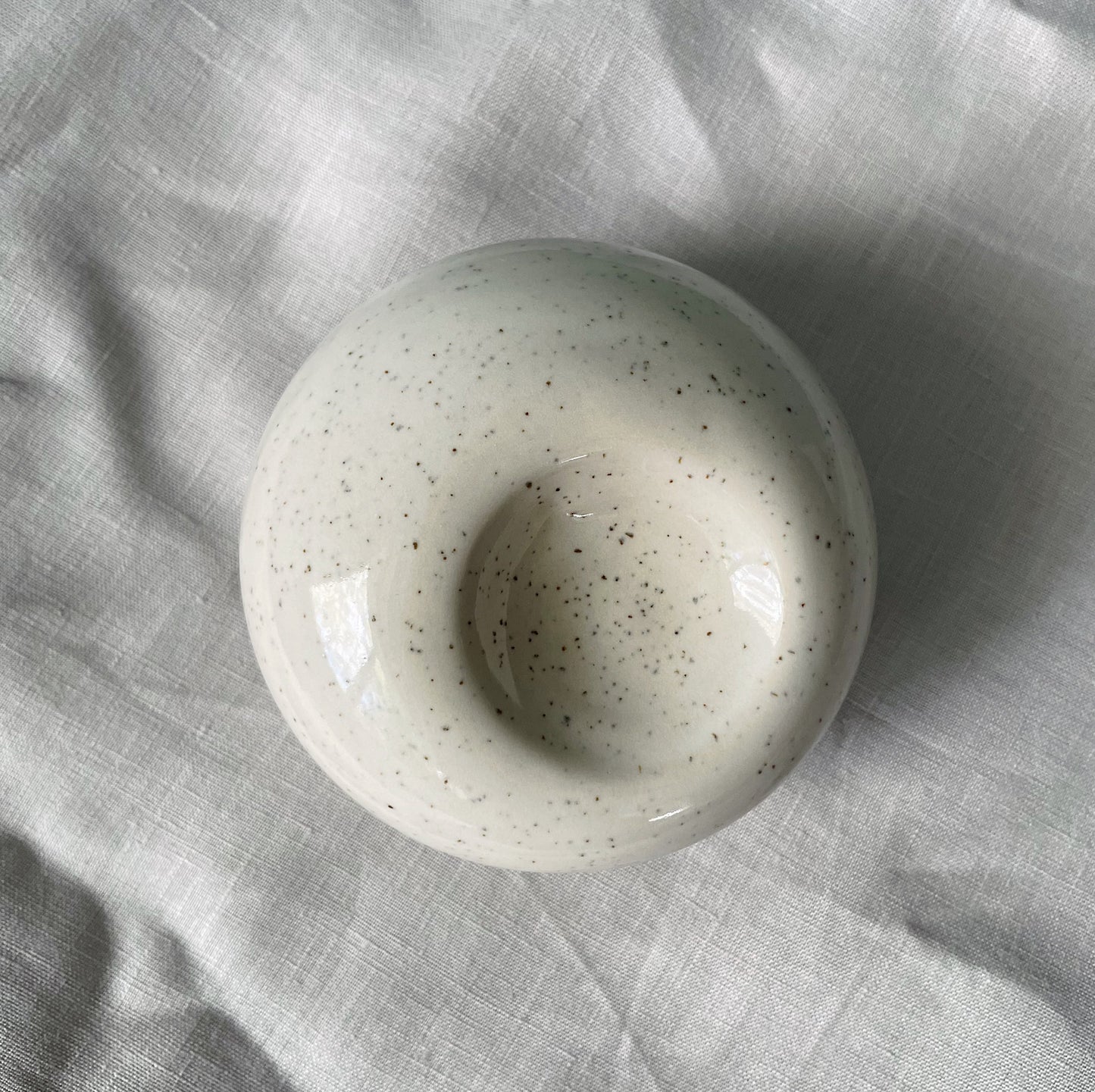 Cloud Bowl - White Speckle