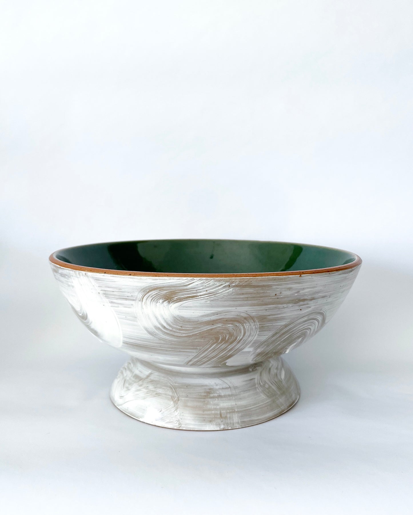 *New* Soft Squiggle Pedestal Bowl