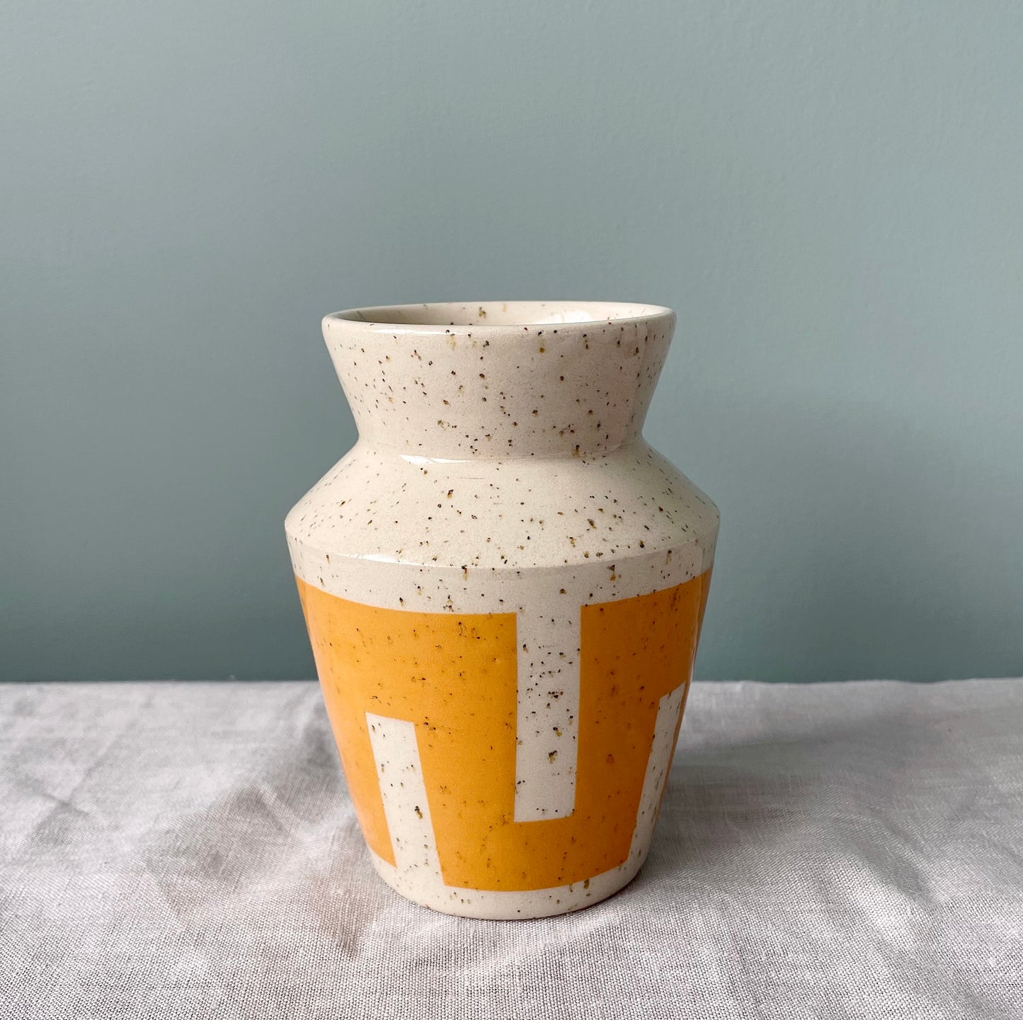 Meander Vase - Tangerine