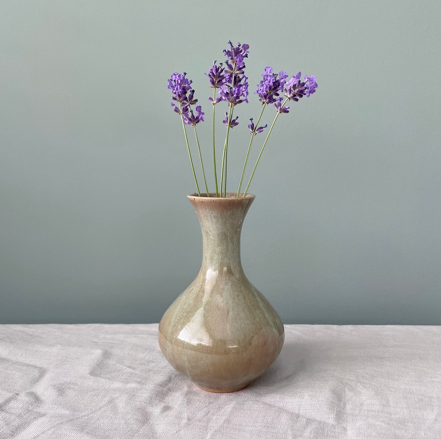 Bellied Vase Small - Sage