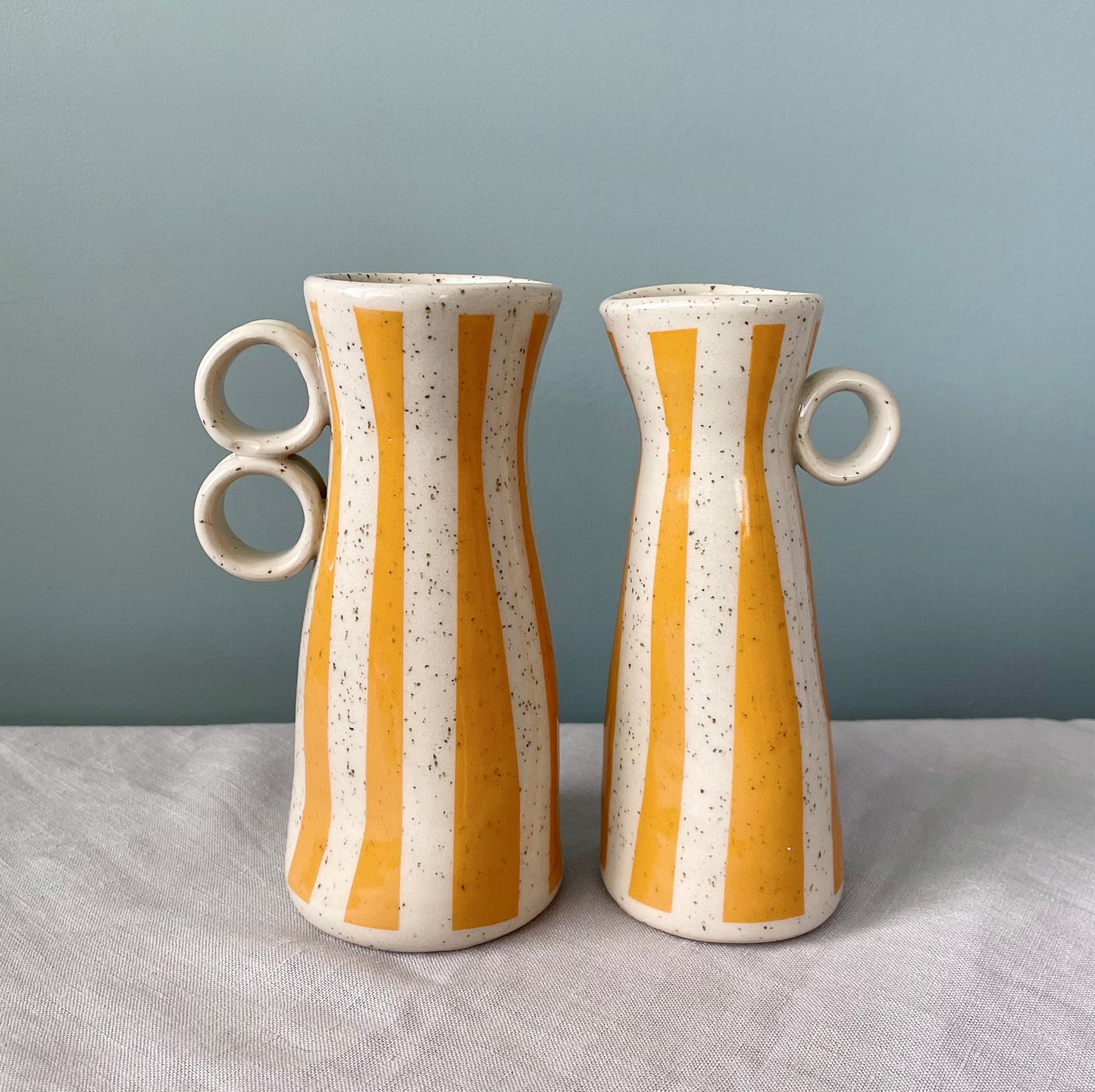 Wonky Vase - Tangerine #2