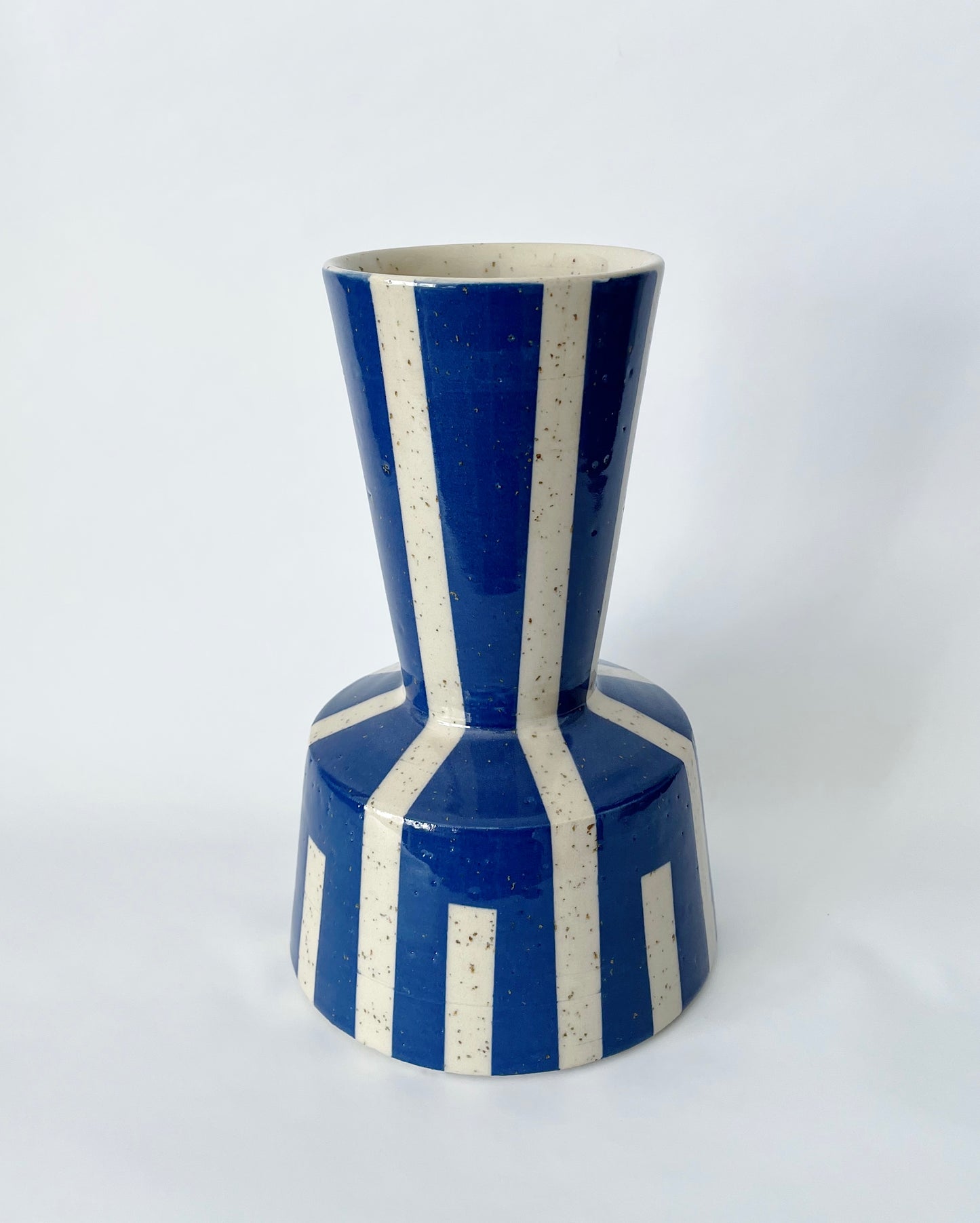 *New* Angular Vase - Royal Blue #1