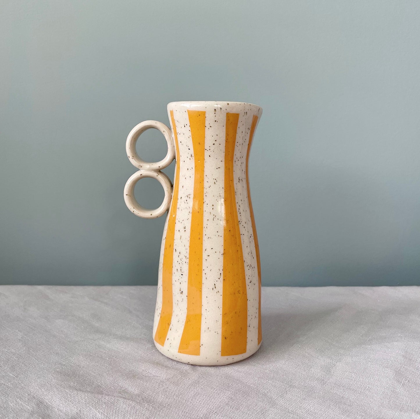 Wonky Vase - Tangerine #1