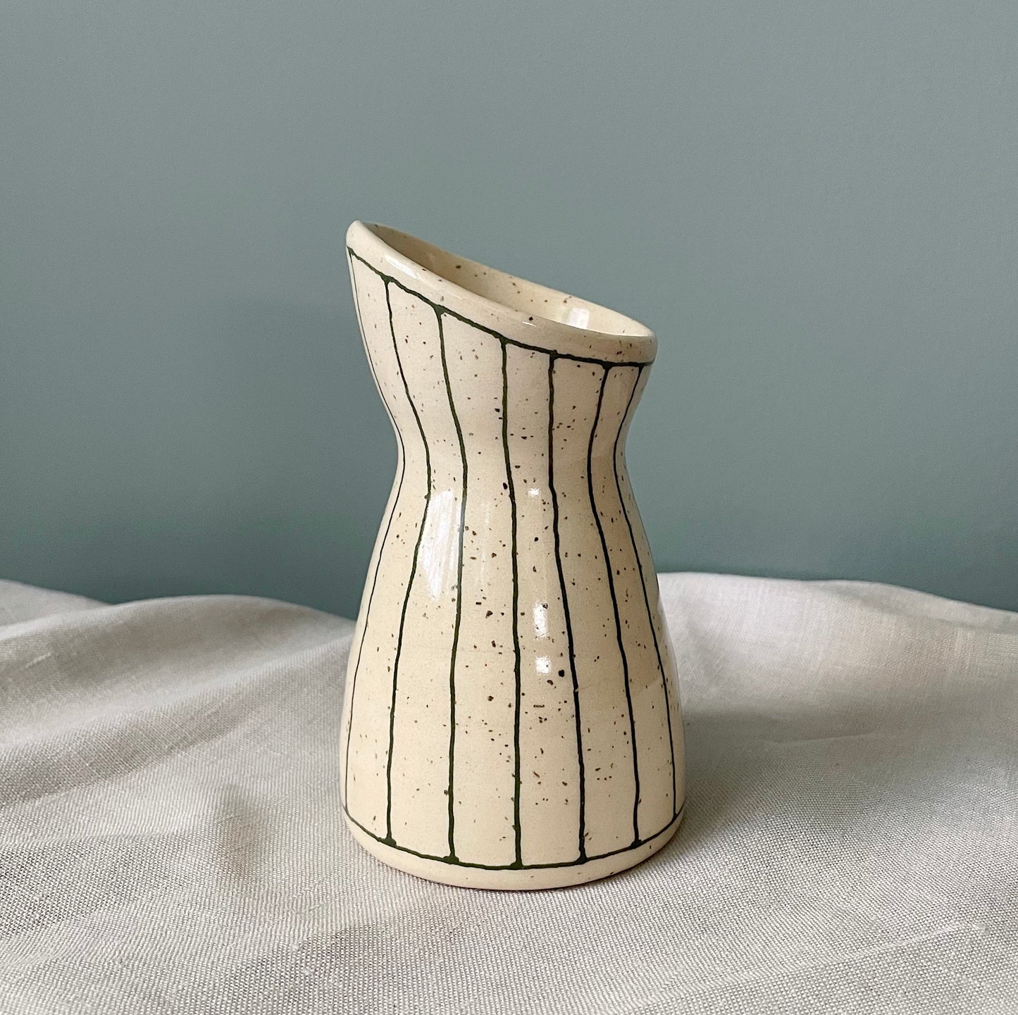 Asymmetrical Vase - Lines